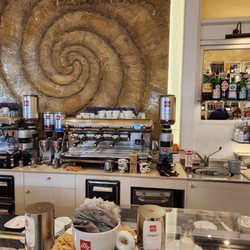 Passerini Caffè Victor Hugo - Stand-up Dining at the Counter (was told this is the usual way for quick breaks in Milan)