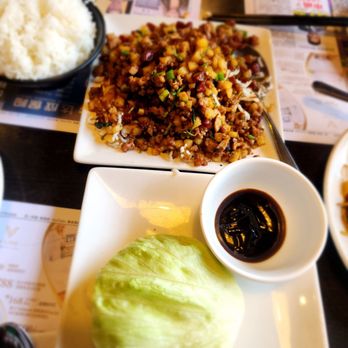 Bay Island Cafe - Lettuce wraps comes w/ rice - Comfort Food Near Me - Rosemead, California Bay Island Cafe - Lettuce wraps comes w/ rice - Comfort Food Near Me - Rosemead, California
