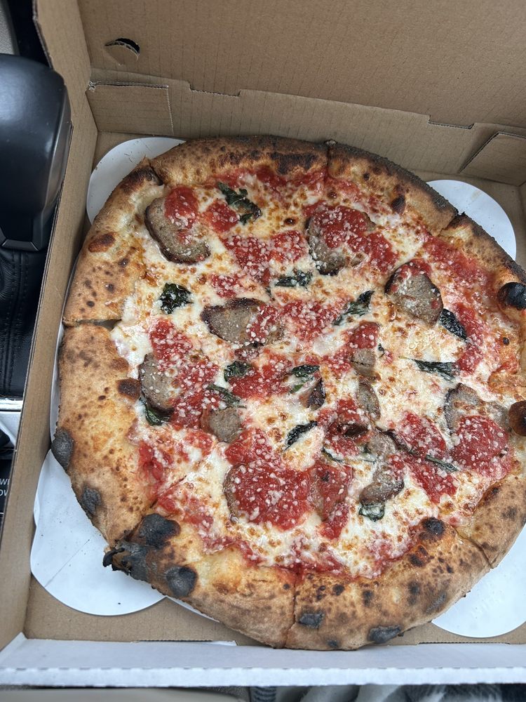 Food from Shore Fire Pizza