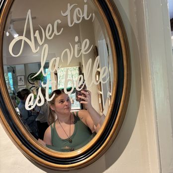 Groundswell Cafe and Bakery - A mirror in the small shop located next door - Cafes Near Me - Tiverton, Rhode Island