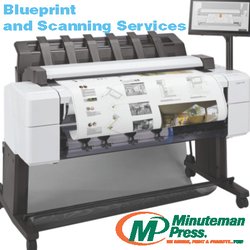 Minuteman Press - We offer blueprint services and scanning