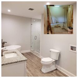 Backroad Renovations - Total bathroom renovation