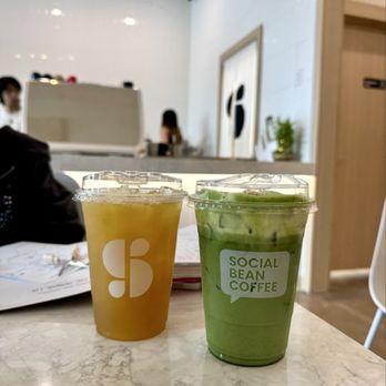 Social Bean - Signature Matcha, Jasmine Tea - Coffee & Tea Near Me - Stafford, Texas Social Bean - Signature Matcha, Jasmine Tea - Coffee & Tea Near Me - Stafford, Texas