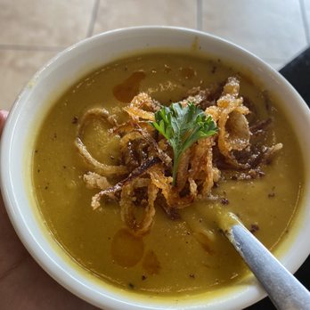 Saj - truffled lentil soup - Mediterranean Near Me - New Orleans, Louisiana