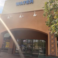 Outside water dispenser if you can't make it during business hours