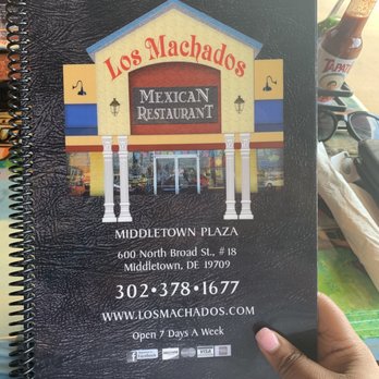 Los Machados Mexican Restaurant - Menu cover - Mexican Near Me - Middletown, Delaware Los Machados Mexican Restaurant - Menu cover - Mexican Near Me - Middletown, Delaware