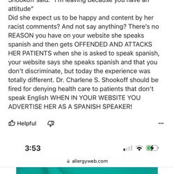 Shookoff Charlene M MD