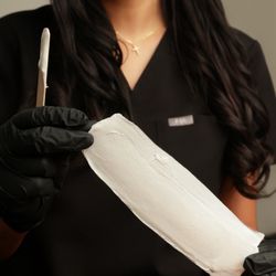J Infinity Wax - Only using the best quality wax in the market. Fragrance free, hypoallergenic, hard wax