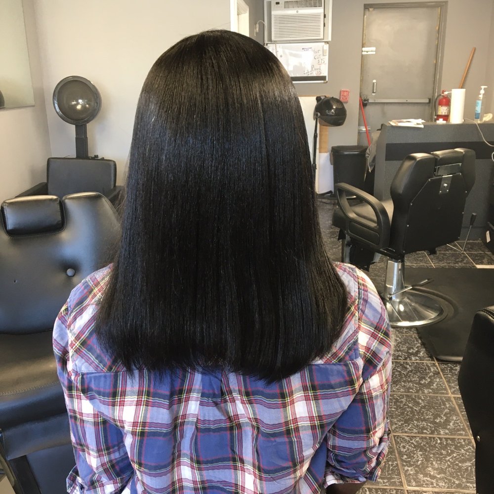 BeauEssence - After trim, now very even and not much length was taken off - Hair Salons Near Me - North Providence, Rhode Island