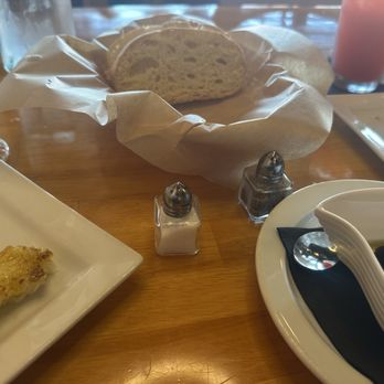 Pezzi Del Mio Cuore - Bread service with olive oil and balsamic - Italian Near Me - San Diego, California Pezzi Del Mio Cuore - Bread service with olive oil and balsamic - Italian Near Me - San Diego, California
