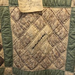 Archie Campbell Museum and Homeplace Complex - Quilt with patch by Archie Campbell