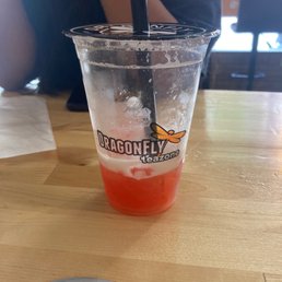 Strawberry boba tea Strawberry boba tea