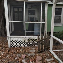 Buildings falling apart