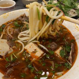 Bun Bo Hue - it's good but I don't think it's authentic.