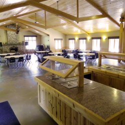 Camp Rivercrest - Meals and even meetings can take place in the Dining Hall.