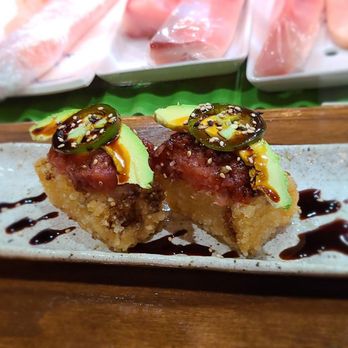 Ika Sushi - Spicy Tuna Rice Cake - Sushi Bars Near Me - Midvale, Utah Ika Sushi - Spicy Tuna Rice Cake - Sushi Bars Near Me - Midvale, Utah