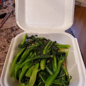 Hong's BBQ - Chinese broccoli with garlic sauce - Barbeque Near Me - Davie, Florida