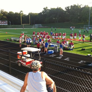 Southern Lakes Blue Devils Stadium - Home game versus the Elgin Eagles (July 28 2012) - Amateur Sports Teams Near Me - Paddock Lake, Wisconsin