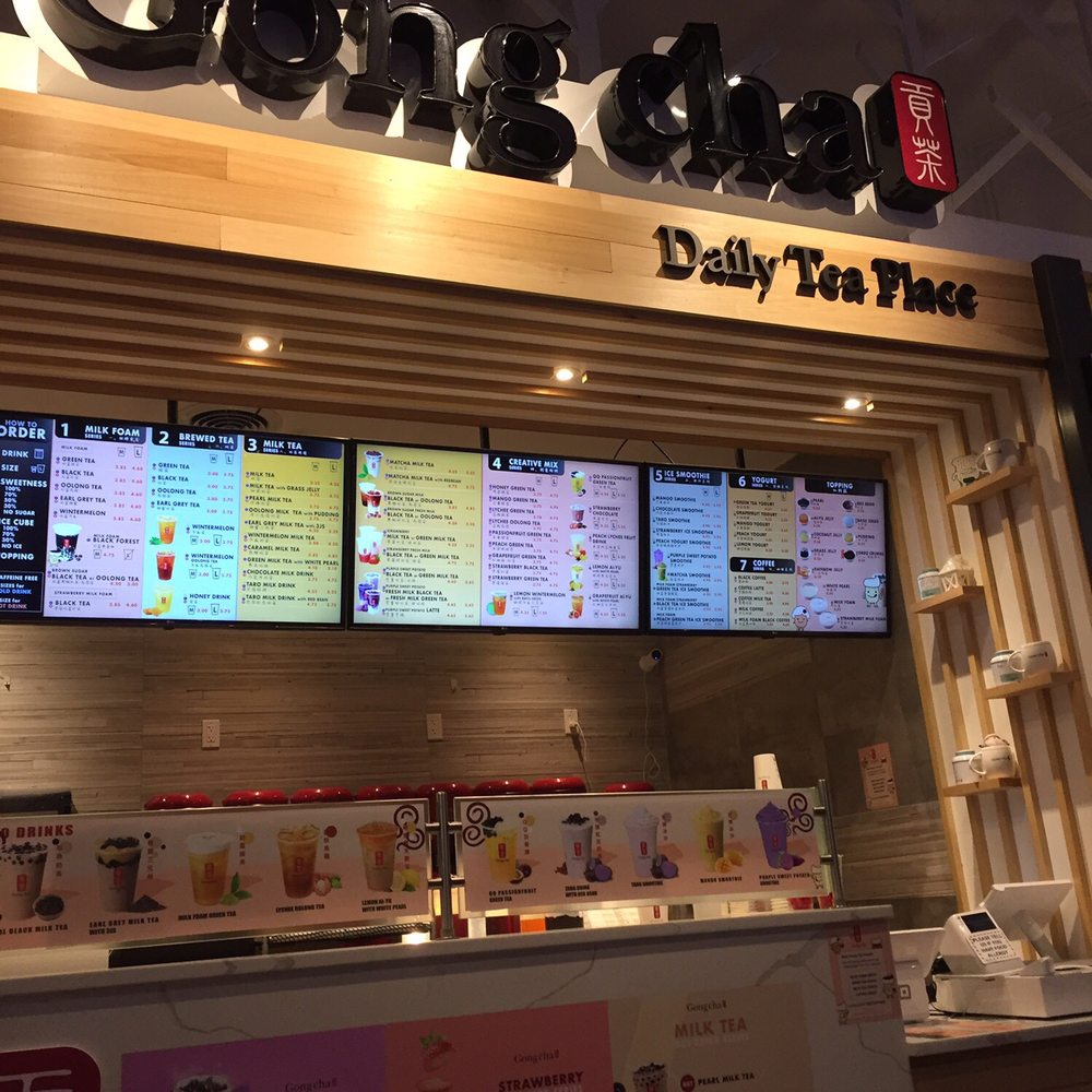 Gong Cha - Menu as of March 2019 - Bubble Tea Near Me - Rockville, Maryland Gong Cha - Menu as of March 2019 - Bubble Tea Near Me - Rockville, Maryland