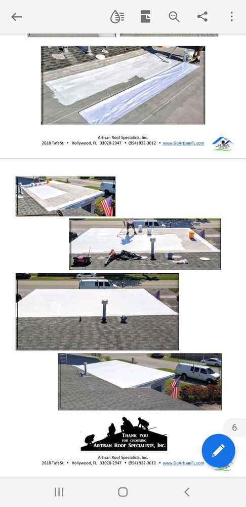 Slide of Artisan Roof Specialists