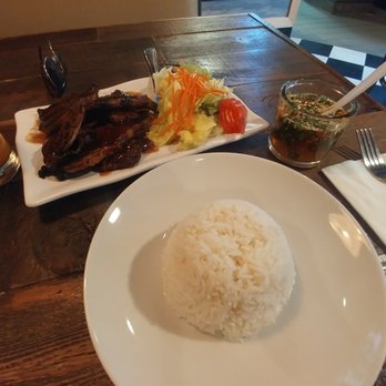 Thai Towne Eatery - Delicious Beef rib plate is all you need in life sometimes! 10/10 - Thai Near Me - Orange, California Thai Towne Eatery - Delicious Beef rib plate is all you need in life sometimes! 10/10 - Thai Near Me - Orange, California