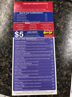 Menu photo 1 Nephew's Akron, OH