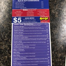 Nephew's - Menu