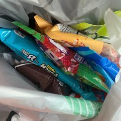 Dollar Tree - Dollar Tree candy to fill a piñata!