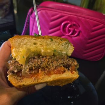 Burgermeister - Brickell - The Meltdown Burger was juicy and good! - Burgers Near Me - Miami, Florida