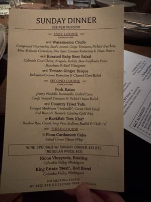 Menu photo 3 Root Down Denver, CO