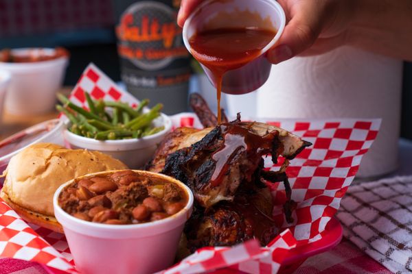 Salty's BBQ by null