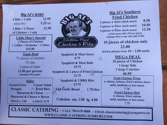 Menu photo 1 Leslie's Charbroil & Grill Sudbury, ON Menu photo 1 Leslie's Charbroil & Grill Sudbury, ON