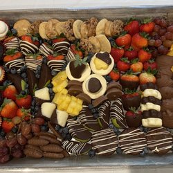Edible Arrangements - The most decadent and beautiful platter you can ever bring to a celebration!