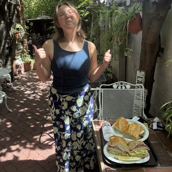 Sourdough Eatery - A happy customer and my lunch partner - Sandwiches Near Me - San Jose, California Sourdough Eatery - A happy customer and my lunch partner - Sandwiches Near Me - San Jose, California