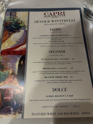 Menu photo 3 Capri Indianapolis, IN Menu photo 3 Capri Indianapolis, IN