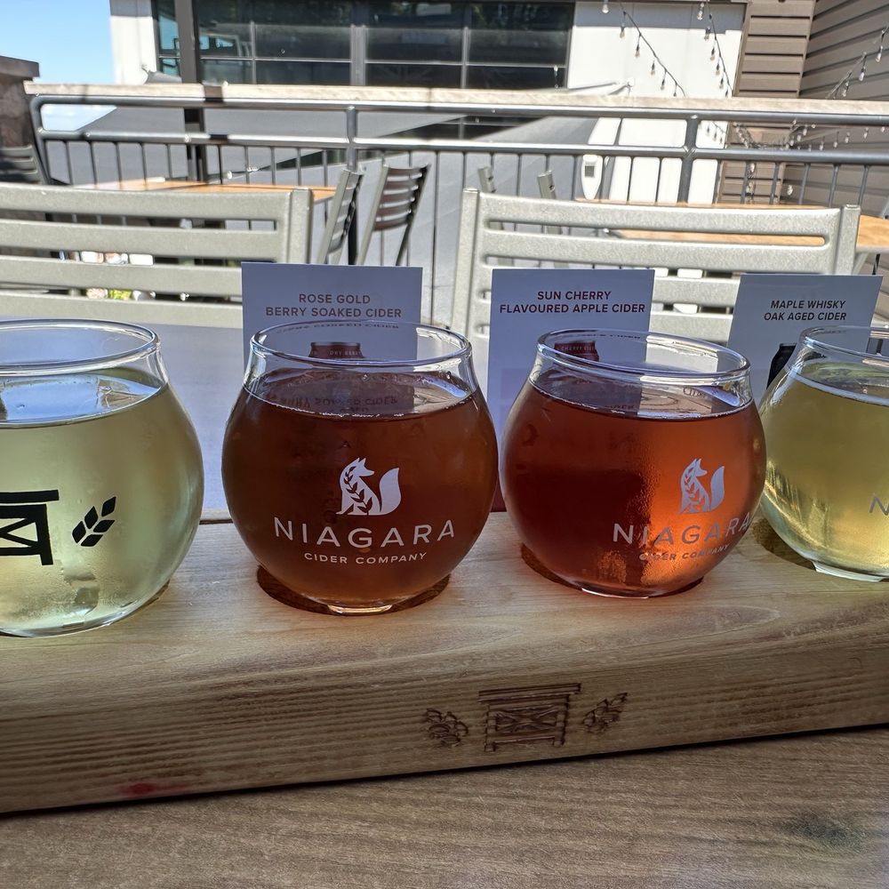 Cider flight Cider flight