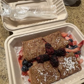 Lucy's Crepes - To-go, Berry Cream Crepe $15 - Creperies Near Me - Fremont, California Lucy's Crepes - To-go, Berry Cream Crepe $15 - Creperies Near Me - Fremont, California