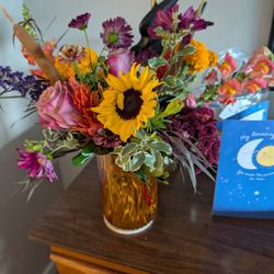 A New Leaf Florist - Fall birthday floral arrangement