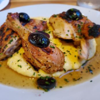 Kapa Hale - "You Chick'N Me Out" Roasted Chicken on Polenta - Hawaiian Near Me - Honolulu, Hawaii