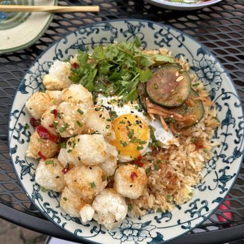 Kaizen - Fried Rich (substituted fried tofu for the fried chicken) - Asian Fusion Near Me - Knoxville, Tennessee