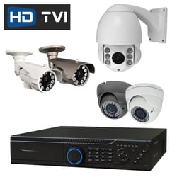 Silent Guardian Security Solutions - Commercial Grade Hybrid (TVI) Camera Equipment - Covert an Older System into High Definition