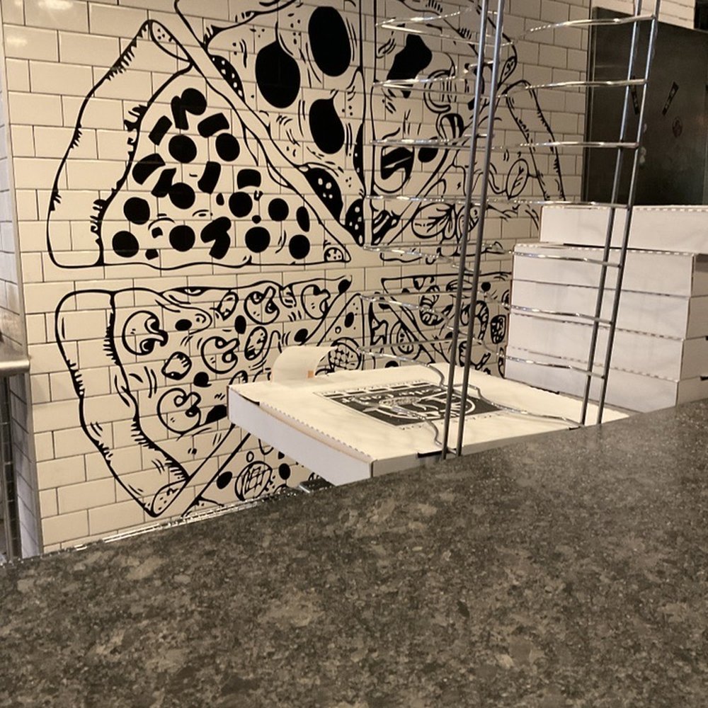 The Salty Caper - Pizza art that was on the wall once you come in - Pizza Near Me - Salisbury, North Carolina The Salty Caper - Pizza art that was on the wall once you come in - Pizza Near Me - Salisbury, North Carolina