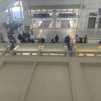 The Centurion Lounge - Looking out from Lounge to Door UL-D17 where it's located - Airport Lounges Near Me - Dallas, Texas