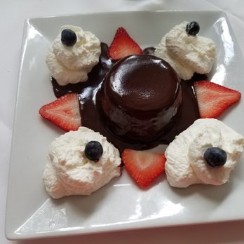 Cafe Sole - Chocolate soufflé cake - Seafood Near Me - Key West, Florida