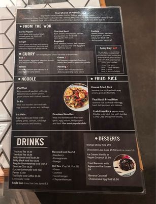 Menu photo 3 Urban Thai Kitchen San Diego, CA Menu photo 3 Urban Thai Kitchen San Diego, CA