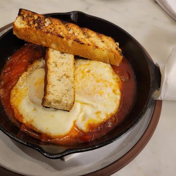 C Prime - Italian baked eggs with burrata and pesto - Italian Near Me - Vancouver, British Columbia