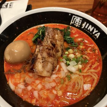 JINYA Ramen Bar - Athens - Red Garnet! Added an egg. - Ramen Near Me - Athens, Georgia JINYA Ramen Bar - Athens - Red Garnet! Added an egg. - Ramen Near Me - Athens, Georgia