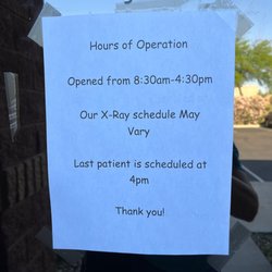 SimonMed Imaging - Mesa Higley - Hours of operation 830 and they tell you to be here 8am. So you can wait outside.