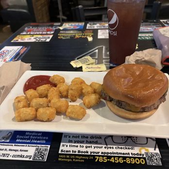 4th & Elm Bar & Grill - Cheeseburger with Tater Tots! - Bars Near Me - Wamego, Kansas 4th & Elm Bar & Grill - Cheeseburger with Tater Tots! - Bars Near Me - Wamego, Kansas
