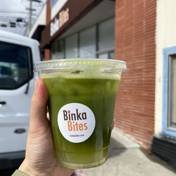 Binka Bites - Iced Calamansi Matcha for $5.95 - Bakeries Near Me - South San Francisco, California Binka Bites - Iced Calamansi Matcha for $5.95 - Bakeries Near Me - South San Francisco, California